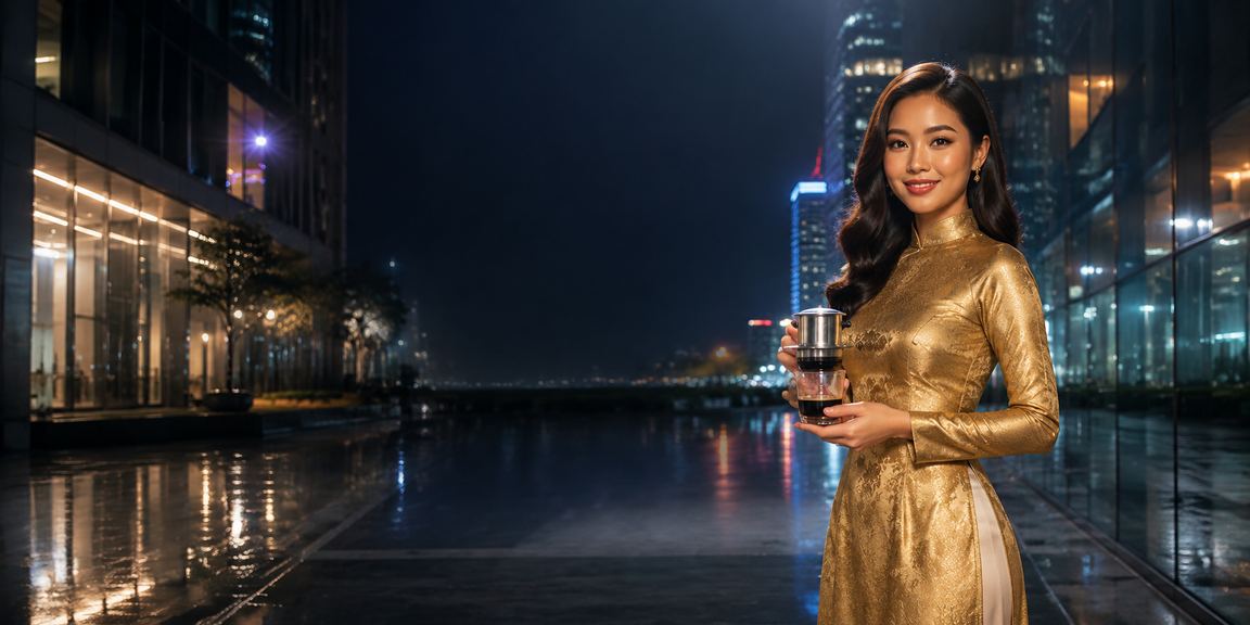 Người phụ nữ Hà Nội mặc áo dài tham gia chơi game có trách nhiệm trên điện thoại