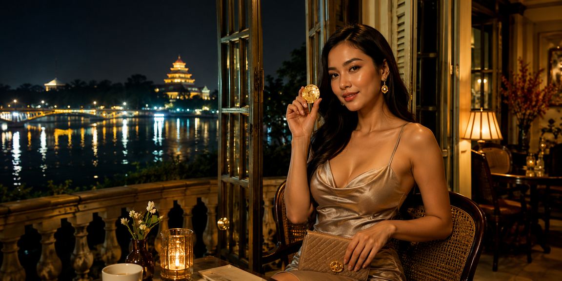 Người dùng Huế thưởng thức cà phê Việt Nam khi tham gia cá cược casino trực tuyến